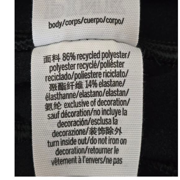 Victoria Secret Pink Crop Pockets 1/4 Zip Pullover Fleece Lined Winter Top XL - Picture 6 of 6